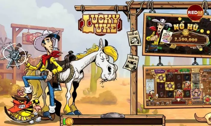 Nổ hũ Lucky Luke Red88 uy tín, trả thưởng lớn